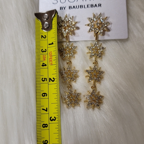 Sugarfix by bauble bar gold dangle earrings - Picture 4 of 6